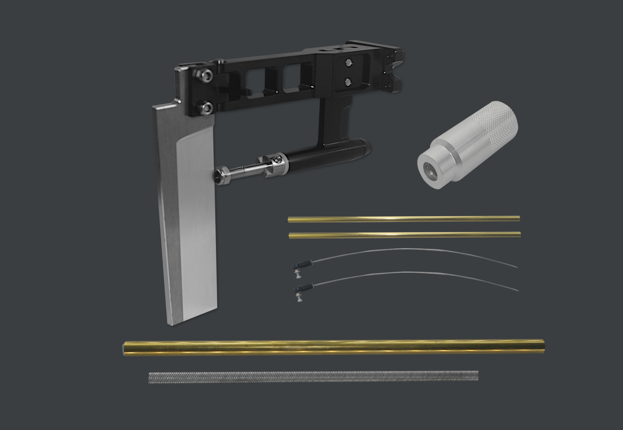 Icla Rudder Box Bundle Box | Rudder Strut Set | 4,75mm (3/16